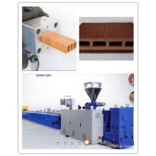 Máquina de fabricación de perfiles de madera de PVC PP PE